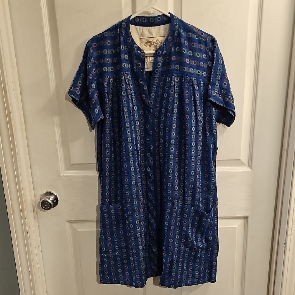 Ace & Jig Blue Patterned Dress